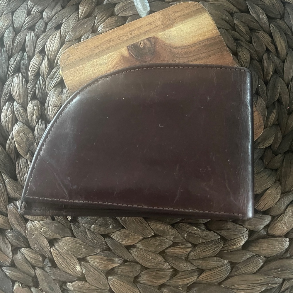 Rogue front pocket Brown Leather Wallet